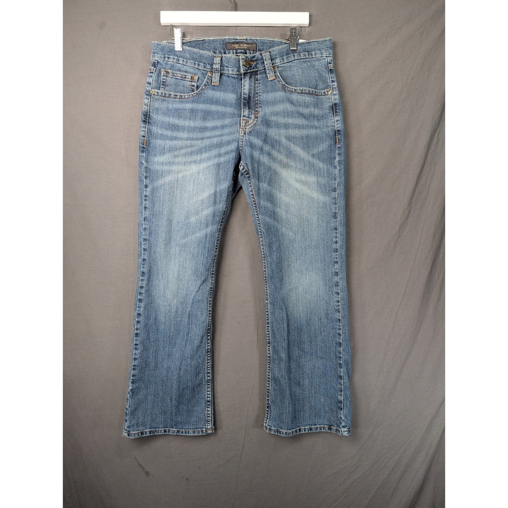 Cody James Duke Relaxed Bootcut Jeans Mens 33x30 Blue Denim
